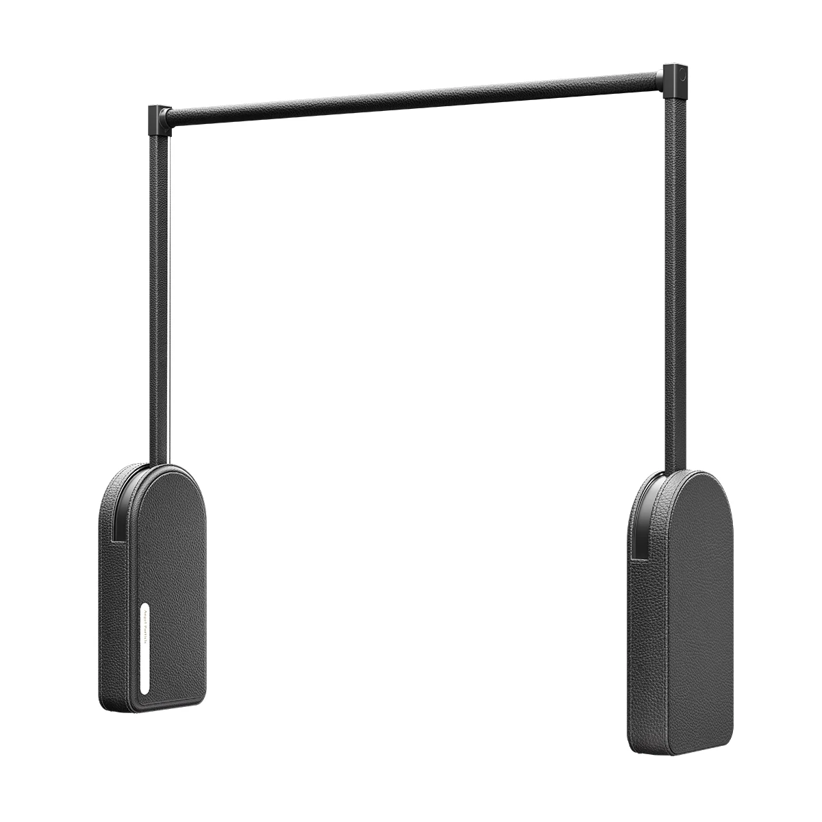 

Modern Style Touch Switch Controlled Electric Lift Clothes Hanger for Wardrobe with Leather Surface and Weight Capacity 20kg
