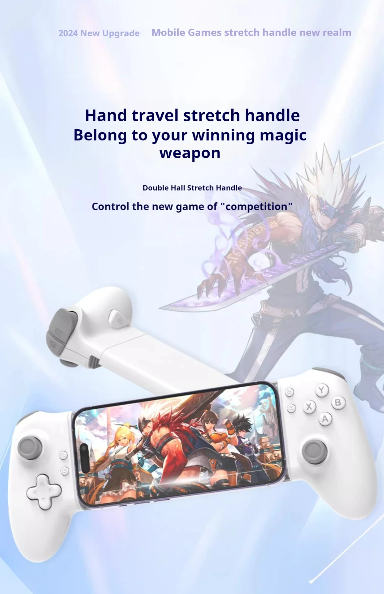 Gamepad Gaming Steuerung Für Mobile Android Handy Cellular PC Tablet Hall Effekt Joystick Befehl Typ C Game Pad Controller – Detail 3
