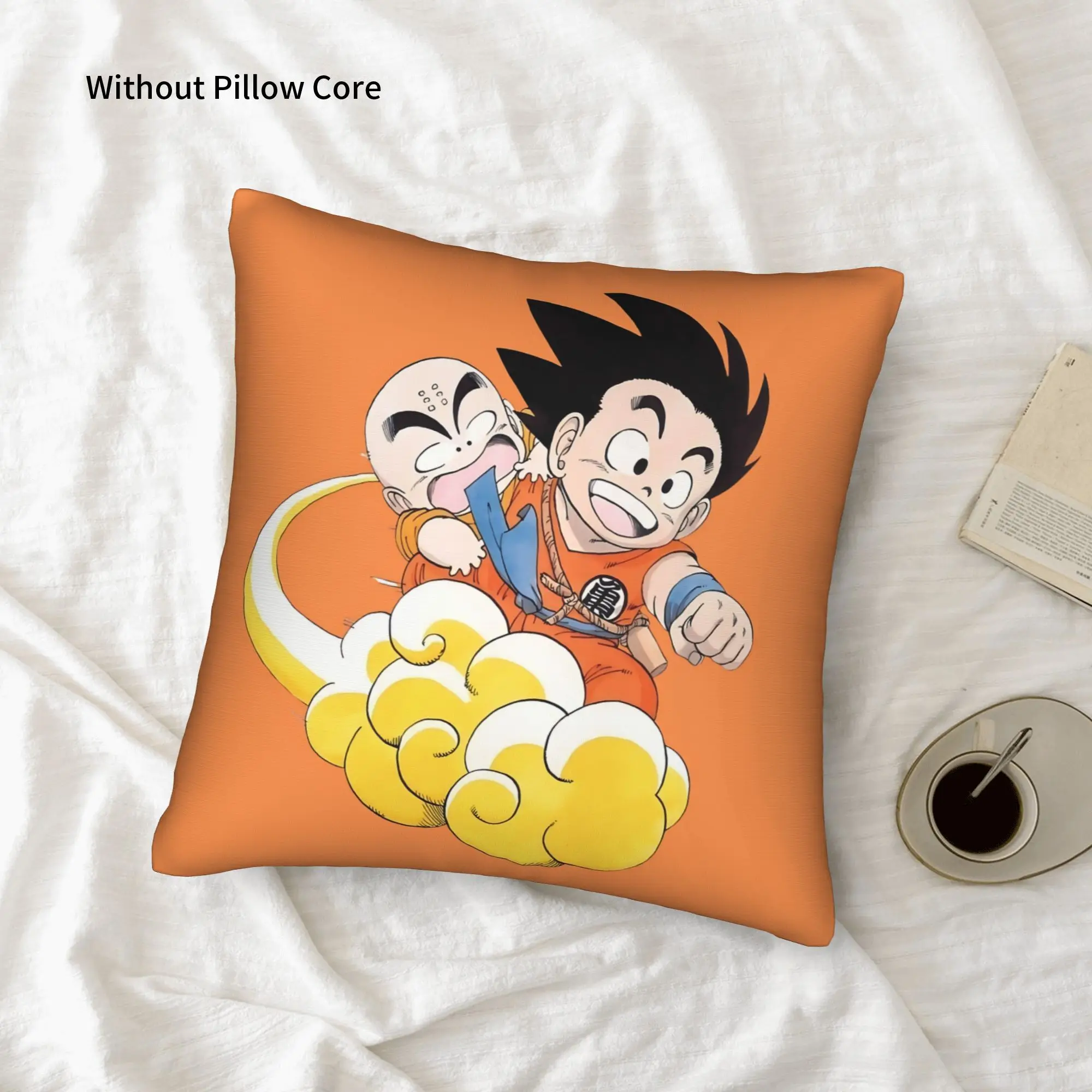1PC Dragon Ball Goku Pillow Case Home Decor Items Double-Sided Printing Anime Sofa Cushion Bedroom Bedside Pillow