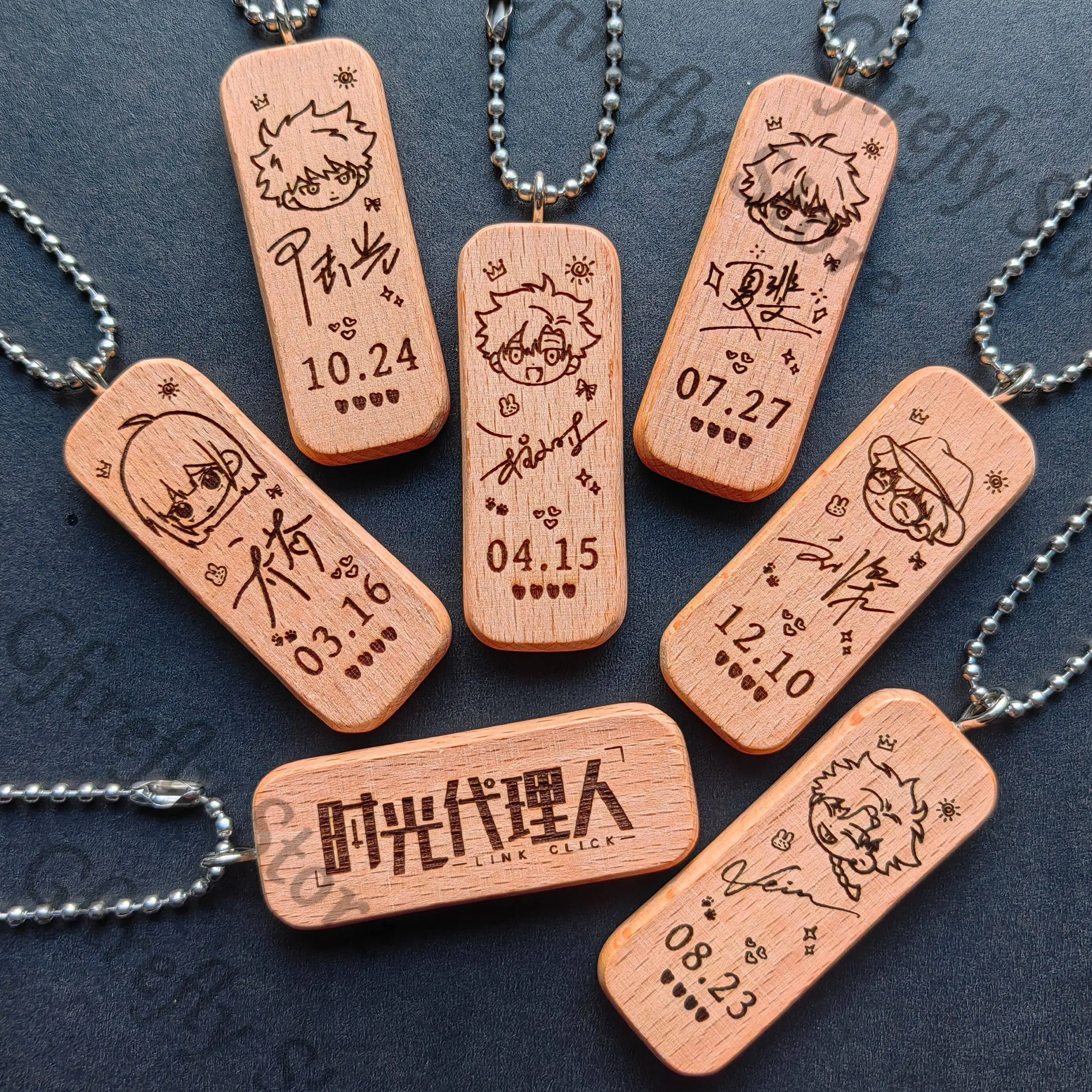 

Link Click: Bridon Arc‌ Name Birthday Pendant Keychain Keyring Hanging Drop Lucas Charles Jo Vein Felix Cosplay Ornaments