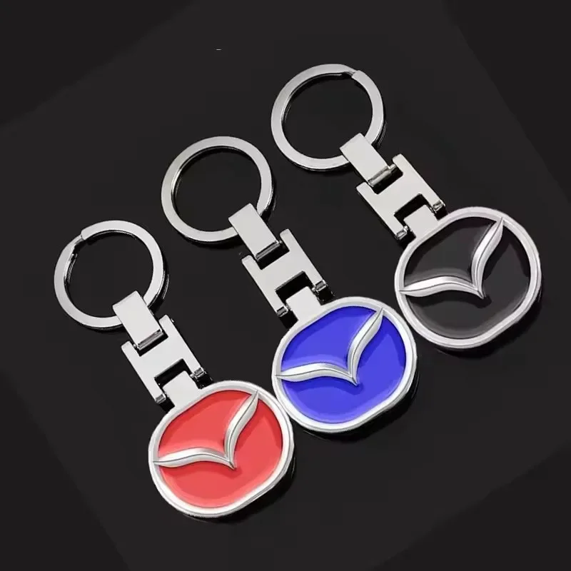 

Металлический автомобильный брелок с металлической пряжкой для Mazda MS Speed CX4 6 Atenza 3 Axela 2 MX5 CX7 CX5 CX9 323 RX8 626 Украшение