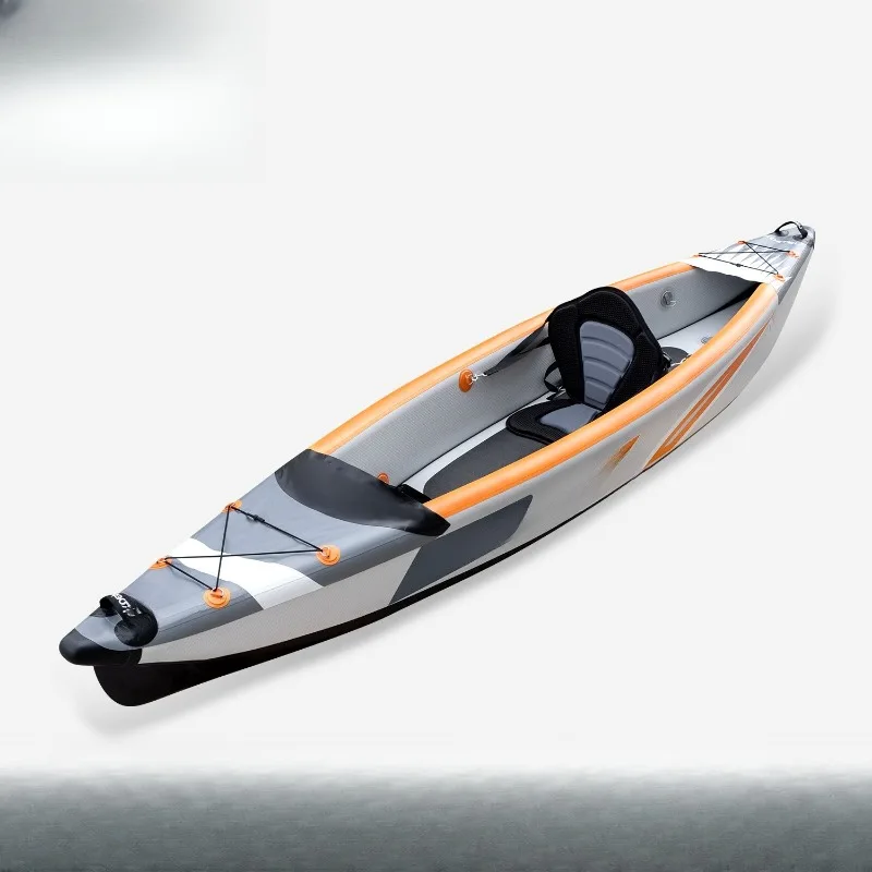 Brushed Kayak Rafting Inflatable Canoe Double Ocean Boat