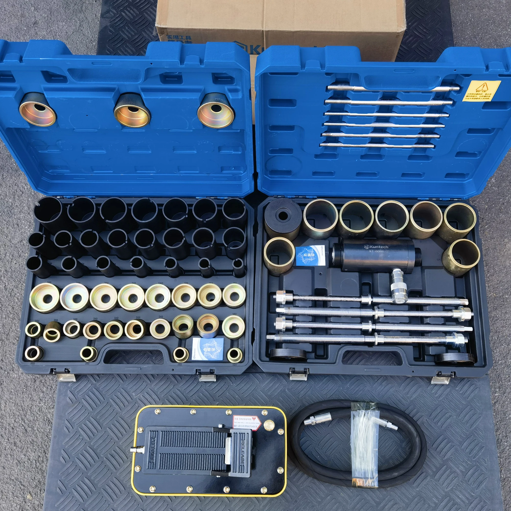 Pneumatic Hydraulic Automobile Chassis Rubber Sleeve Removal Tool Chassis Repair Equipment Swing Arm Rubber Sleeve Replacement