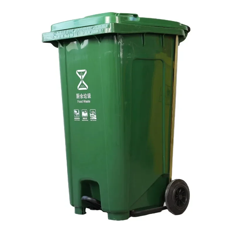 30L/70L/100L/120L 240 360 660 1100 Liter Outdoor Industrial Garbage Dustbin Trash Can Plastic Waste Bins