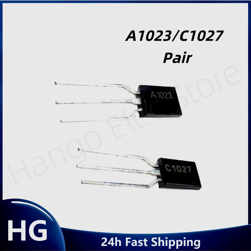 20pcs=10pair 2SA1023-Y 2SC1027-Y KTA1023-Y KTC1027-Y A1023 C1027 TO-92 Through-hole transistor