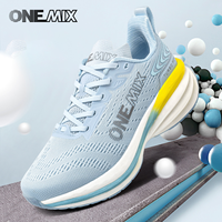 ONEMIX 2025 New Cushion Sneakers Running Shoes for Men mesh Breathable Walking Training Fitness Jogging Shoes Women Jump rope