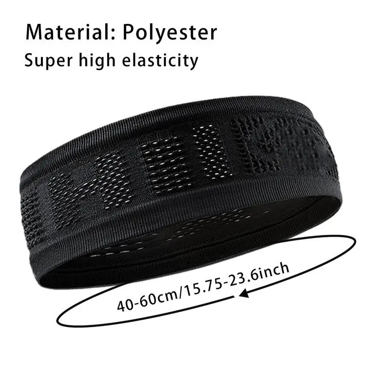 Soft Elastic Sports Headbands For Men Woman Gym Yoga Sweat Hair Bands Stretch Outdoor Sport Sweatbands Workout Hairbands