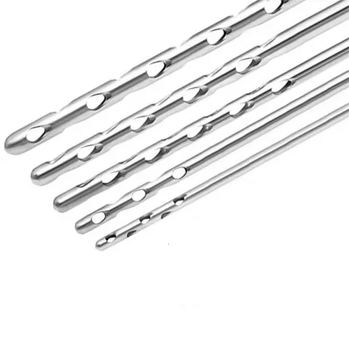 Imagen 2 del producto Cánula cosechadora de toneladas Cánula cosechadora de puertos múltiples agresiva para cosecha de grasa por liposucción con extremo de borde afilado