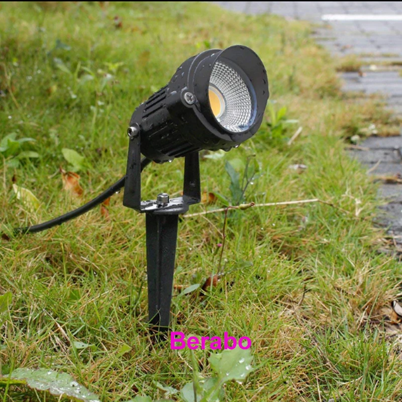 Neue Stil COB Garten Rasen Lampe 230V 220V 110V 12V Outdoor LED Spike-Licht 5W 7W 9W 12W Pfad Landschaft Wasserdicht Spot Lampen – Detail 12