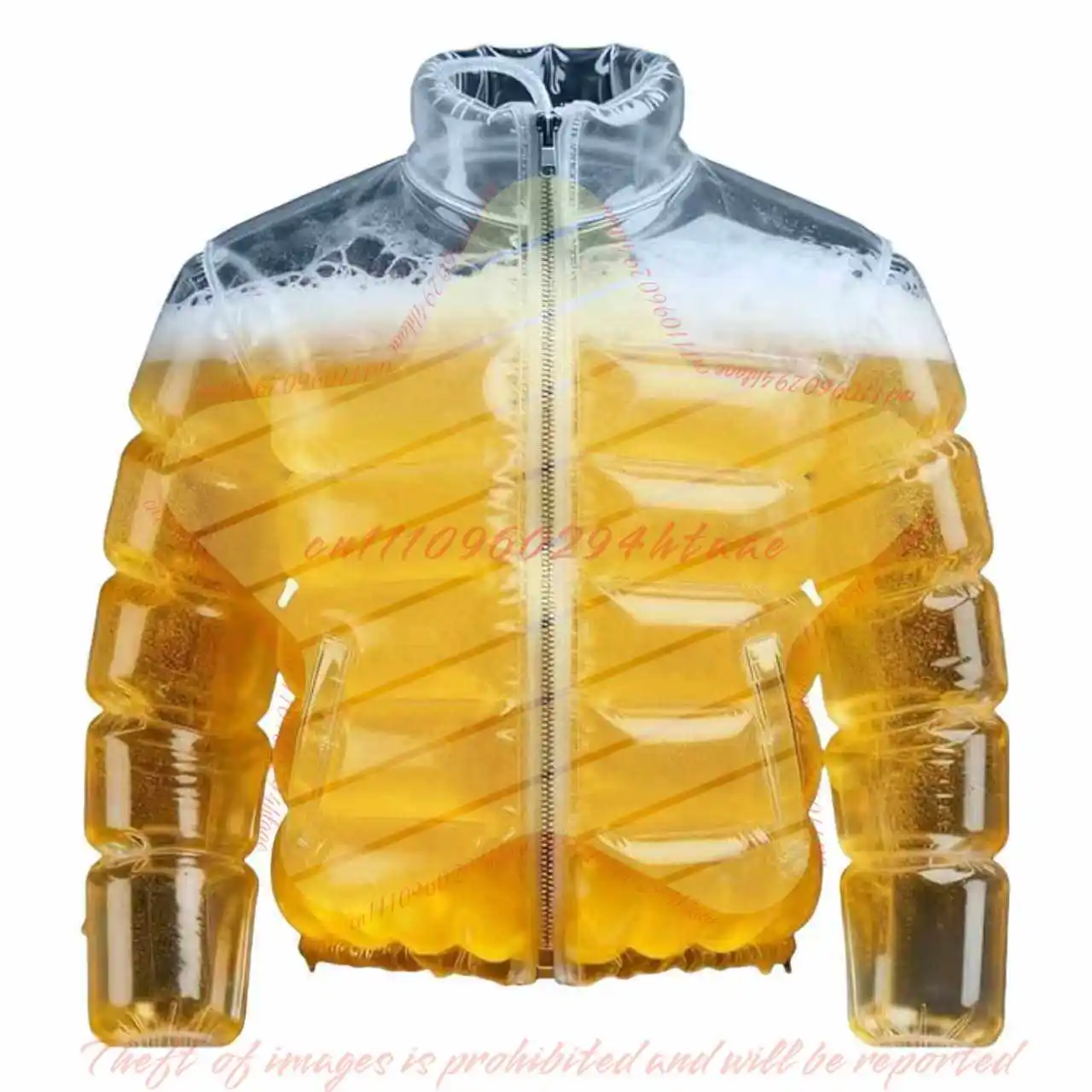 Beer Clothing Cycling Off-road Live Broadcast Funny Portable Jacket Beer Own Weight 85 Kg Wear Cross-border