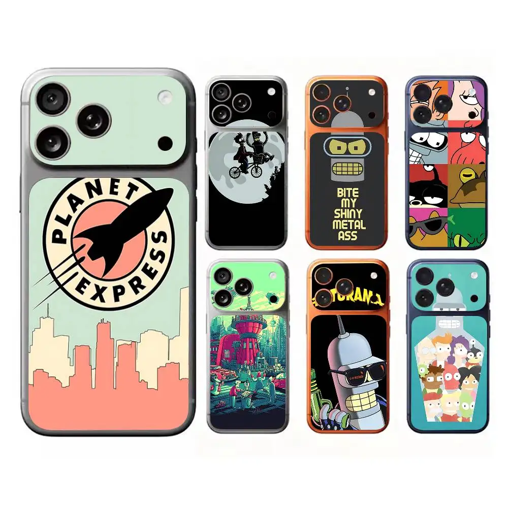 

Classic American Animation F-Futurama For IPhone 17 Pro/17 Pro Max Protective Film For Back, Camera(Not Phone Case)