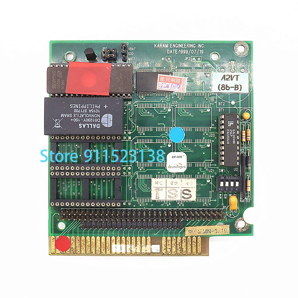 

Good Quality SWF Sunstar Embroidery Machine Spare Parts Original Good Condition Memory Board Card For CPU Card Main Board 486