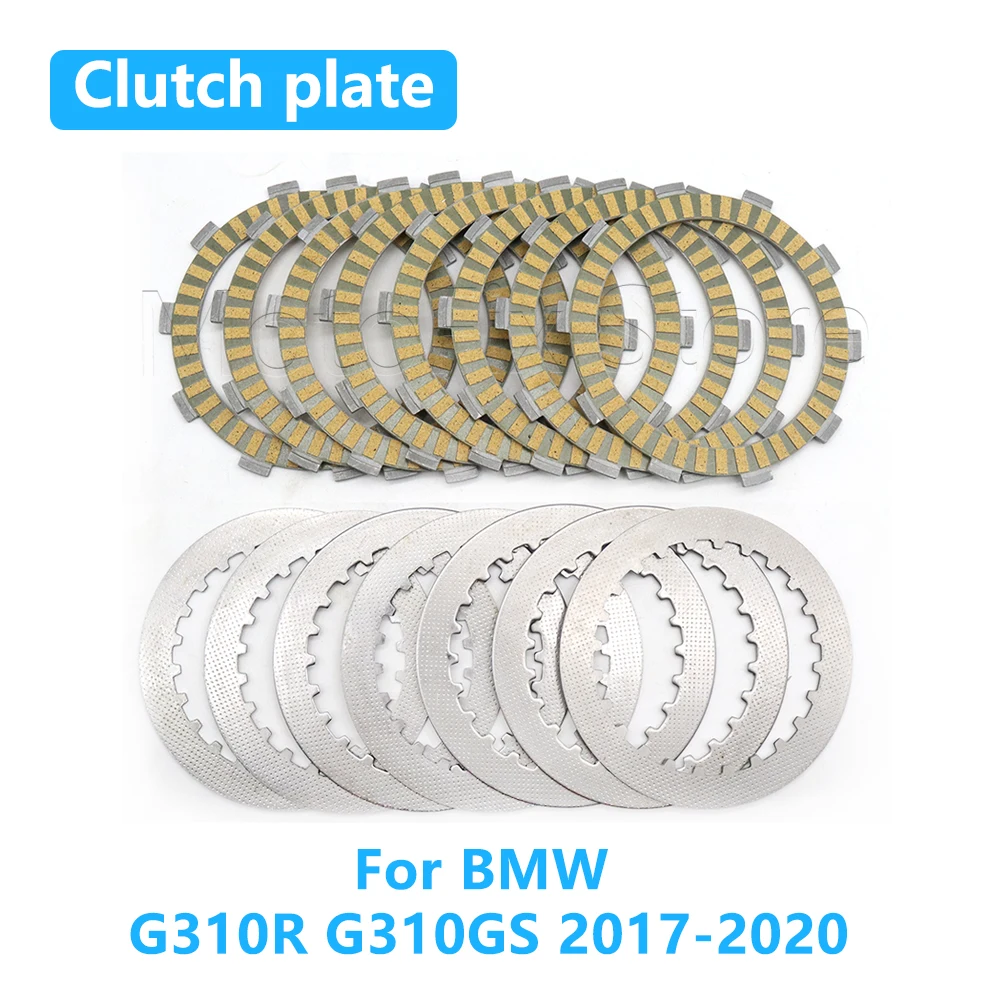 

For BMW G310GS G310R G310 GS R 2017-2020 2019 2018 Motorcycle Clutch Friction disc steel plate kit Accessories