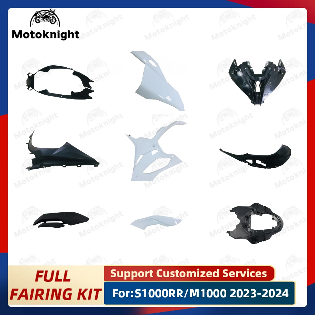 Fairing Kit Fit For BMW S1000RR S1000 M1000 2023 2024 23 24 Full Set Motorcycle Fairings Unpainted Bodywork Kits New ABS Plastic