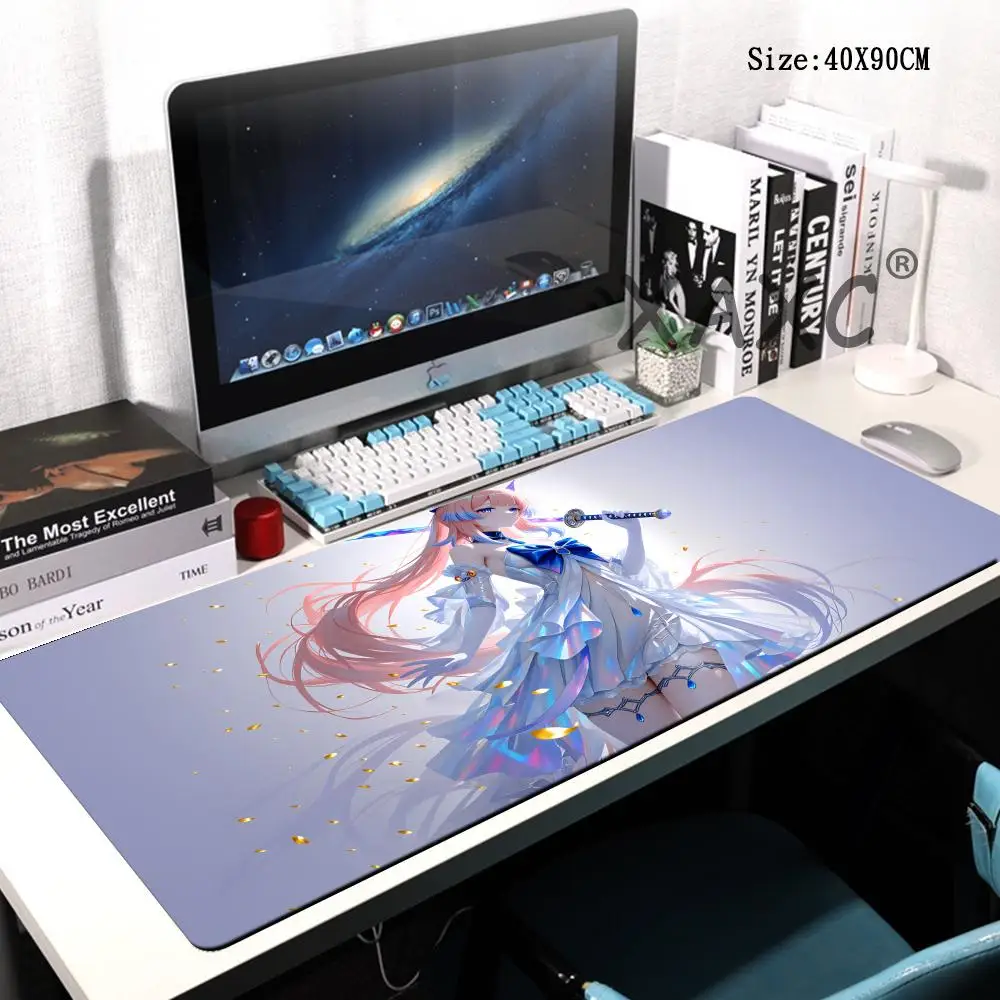 

HYBXAXC Genshin Impact Lauma Mouse Pad Non-slip Thickened MousePad Large Writing Lockedge Gaming Cushion Office Student