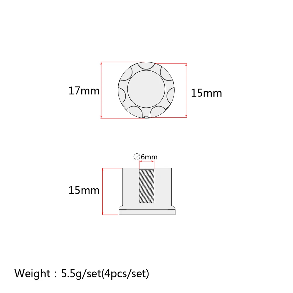 

4pcs Aluminum Foil Guitar Knobs Black Silver D-Type Shaft Potentiometer For Bass Amp Accessories Instrument Parts