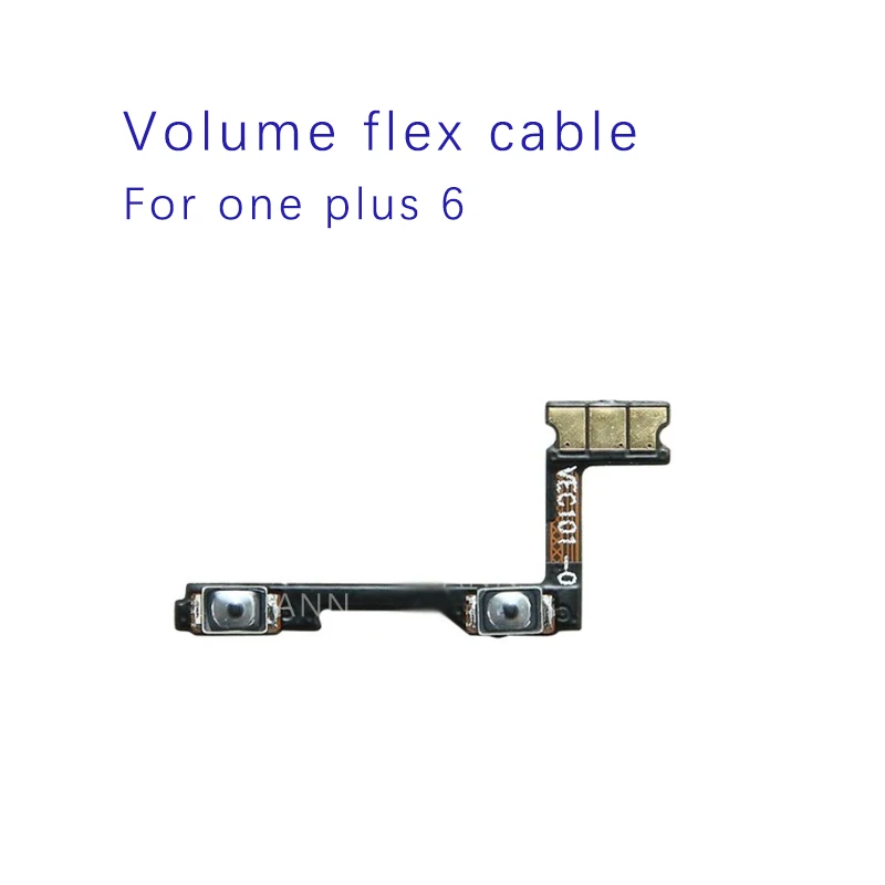 New Power Switch On Off Key Volume Button Ribbon Flex Cable For OnePlus6