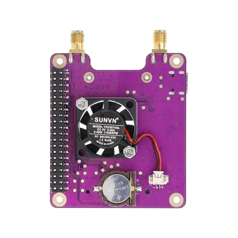 Elecrow LR1302 868M/915M LoRaWAN Hat for RPI SX1302 Long Range Module with GPS+BD Dual-mode Antenna Support RPi 1 2 3 4 5 Series