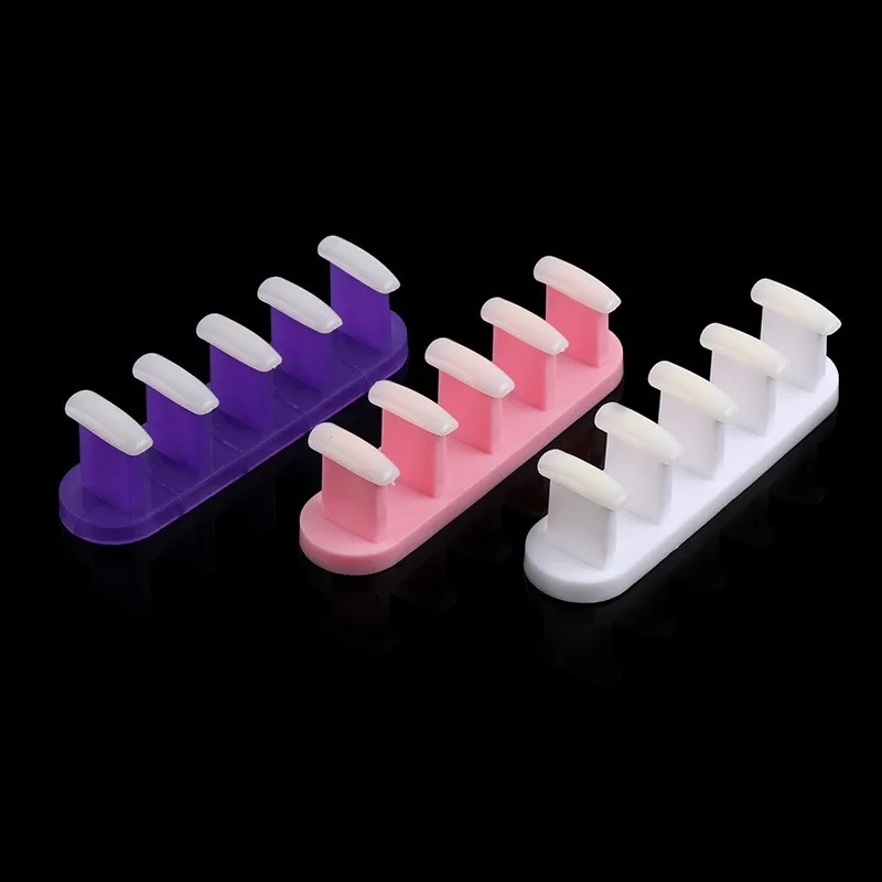 3pcs Nail Art Practice Display Practice Rack Tip Holder smalto Gel UV rimovibile che mostra ripiano Manicure Press su strumenti per unghie finte