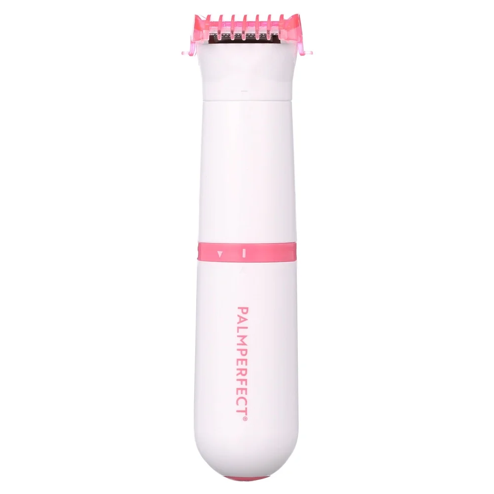 Bikini Trimmer Kit Ergonomic Water-Resistant Painless Hair Removal Dual Blades Cordless Trimming Guide AAA Battery Powered