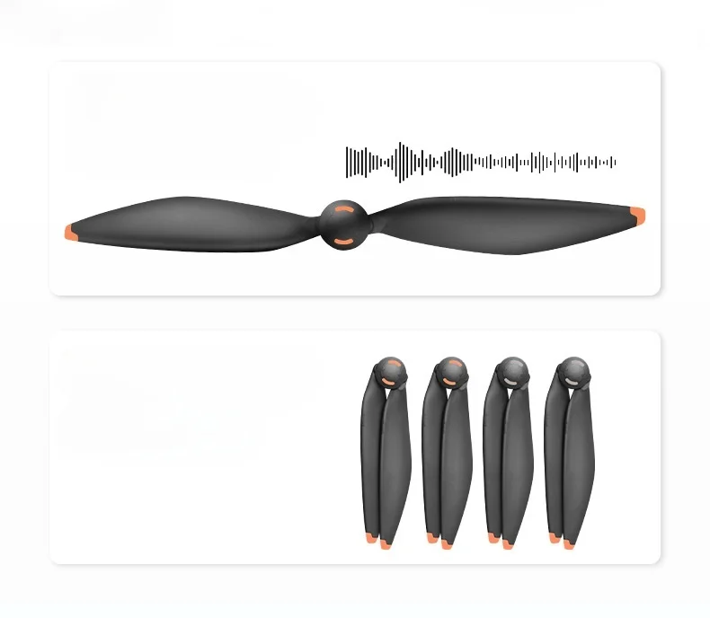 For DJI Mavic 4 Pro Propeller Quick Release Props Paddle Blade Low-Noise Propellers For DJI Mavic 4 Pro Drone Repair Accessories