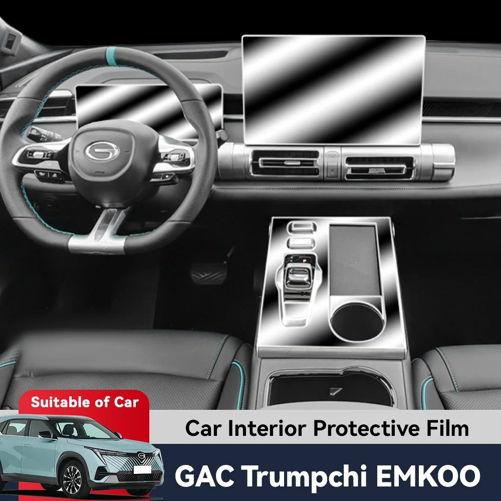 

Car Central Control TPU Navigation Anti Scratch interior Protection Film Navigation For GAC Trumpchi EMKOO 2023 2024 Accessories