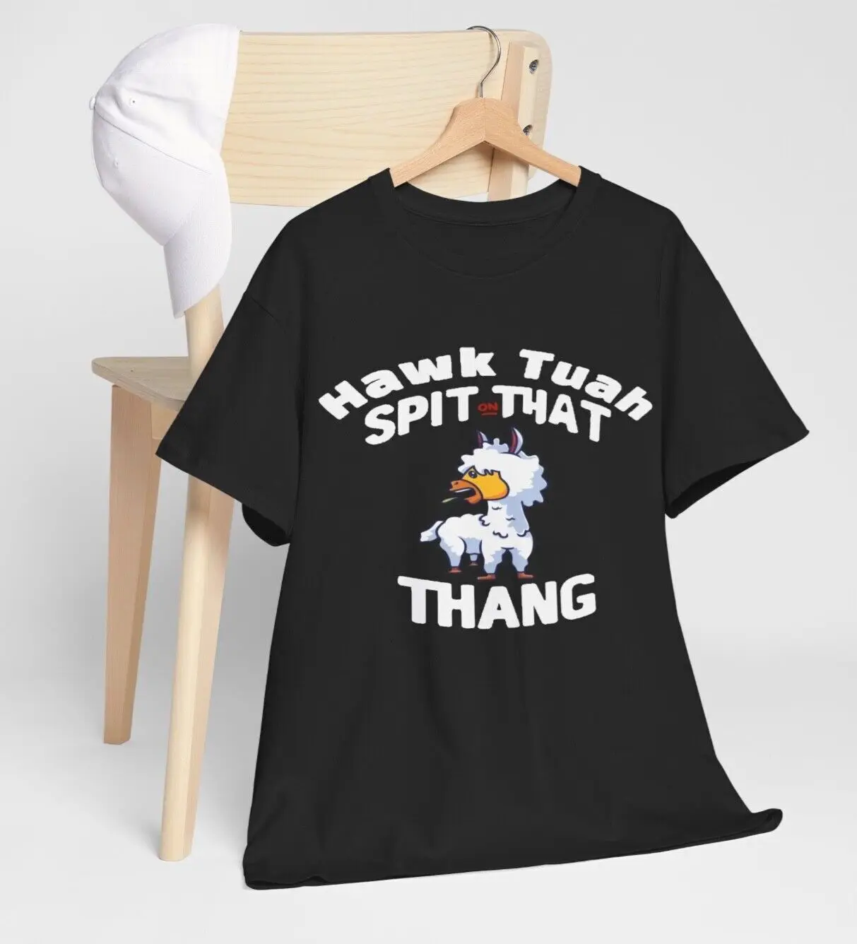 Hawk Tuah Shirt Hawk Tuuh Spit On That Thang Funny T-Shirt 2024 Viral Girl NEW