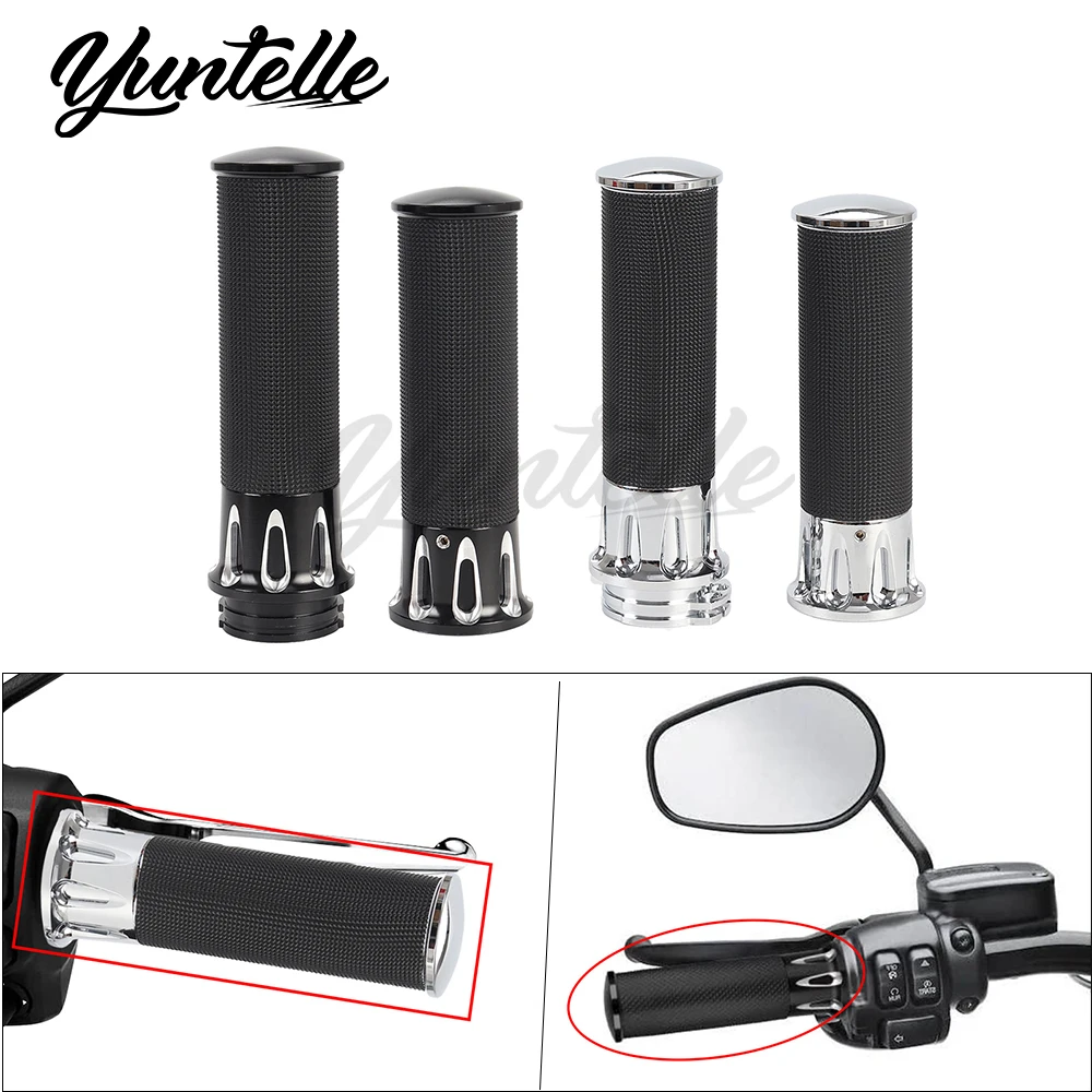 

Universal Handle Grip For 1" 25mm Handle Bar Harley Touring Road King Sportster XL883 Softail FLS Dyna Motorcycle Accessories
