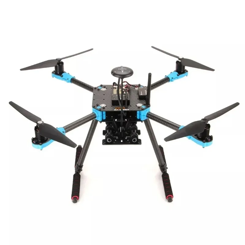 Holybro X500 V2 ARF Development Kit with Pixhawk 6C, M10 GPS & 915MHz Radio, Ready for PX4 Ardupilot UAV DIY & Research