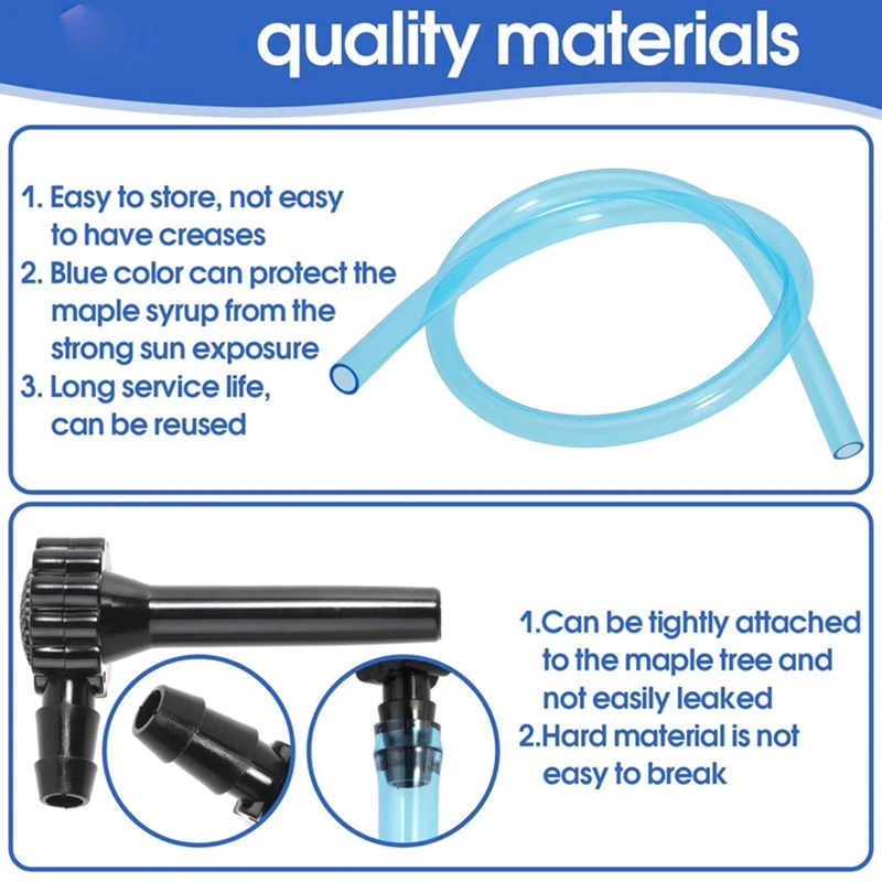 Maple Syrup Tapping Kit Maple Tap And Food Grade Dropper Extractor For Maple Syrup Supplies