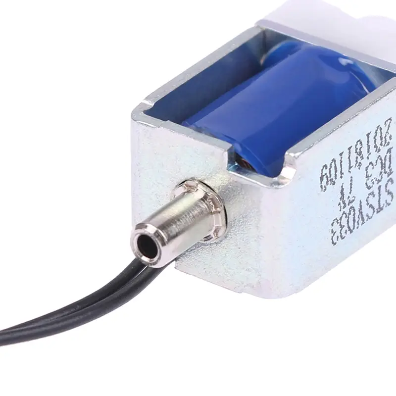 Электромагнитный клапан Solenoid Valve DC 3.7V Normally Open N/O Solenoid Valve Electromagnetic Air Valve Exhaust Valves Mini Electric Switch Accessorie Пневматика — деталь 2