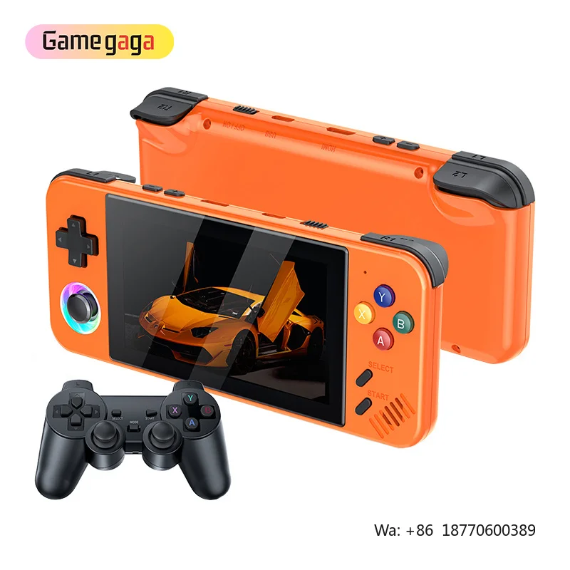 Gamegaga Hot M41P Handheld Game Console 2.4g Wireless Gameppad 64G 20000 Games M41 Handheld Game Player TV Output MP3 Video