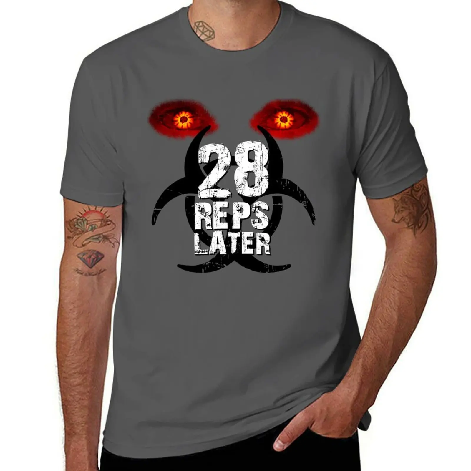 

28 REPS LATER T-Shirt Fashion Letter Print T-Shirt