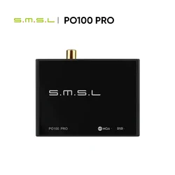 SMSL PO100 PRO USB Digital Interface MQA Decoder XOMS XU316 DSD64 Optical Coaxial DSD512 I2S Output 32bit 768Khz USB DAC