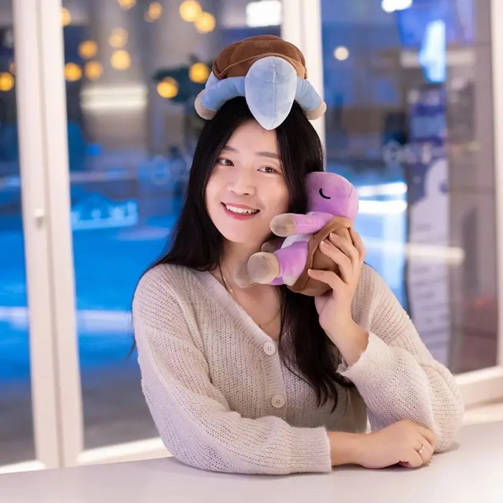 Jouet en peluche tortue d'animal marin, tortue de mer moelleuse, poupée en peluche Ins Star Animal tortue de mer, oreiller, décor de voiture