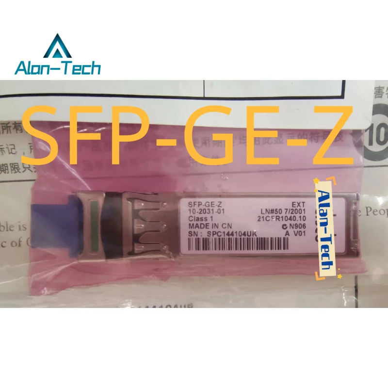 SFP-GE-Z Original New Spot  1000BASE-ZX Gigabit Ethernet SFP Optical Transceiver Module