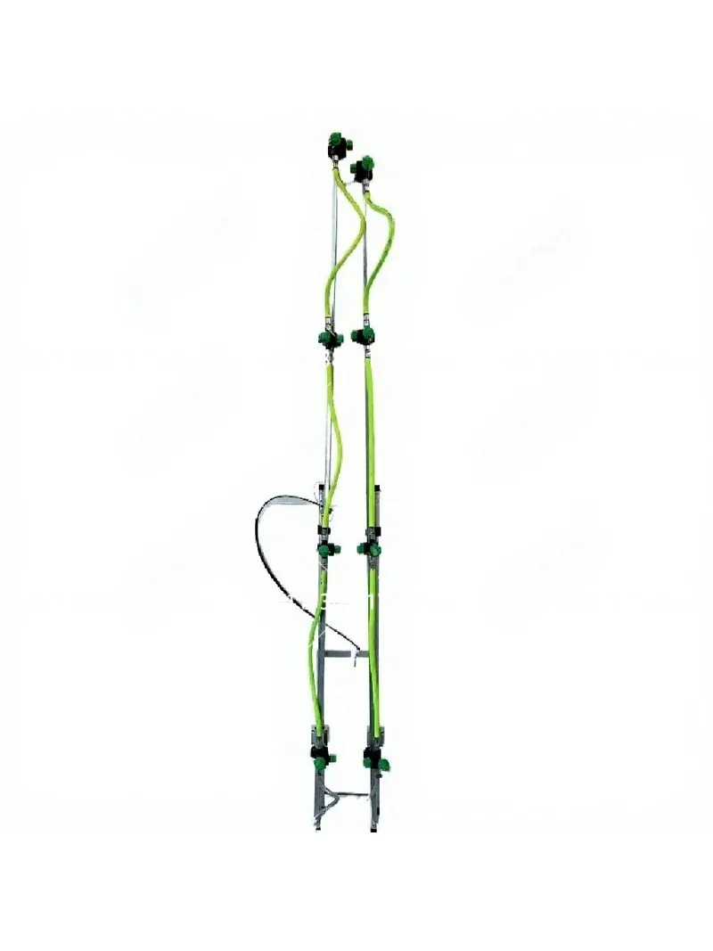 Adjustable Aluminum Alloy Telescopic Stand with Multi-Nozzle Holder for Backpack