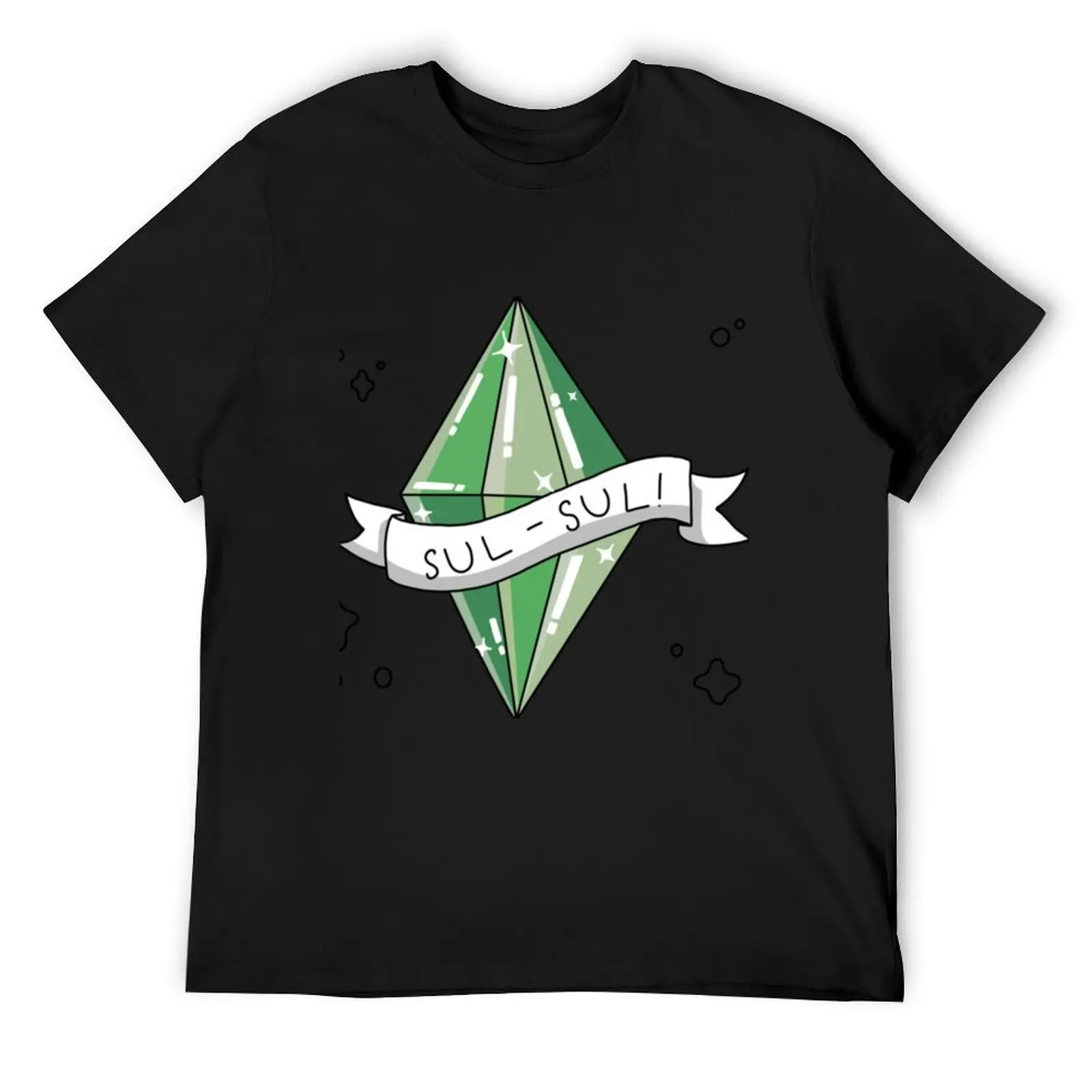 

Sims T-Shirt anime figures plus size tops graphics t shirt men 100℅ cotton