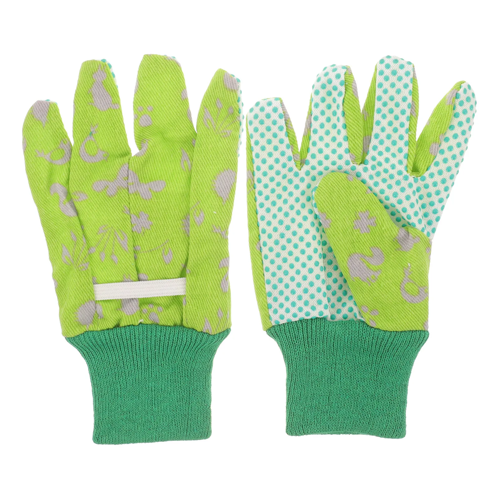 Leather Work For Kids - 1Pair Kids Protective Gloves Thick Wear