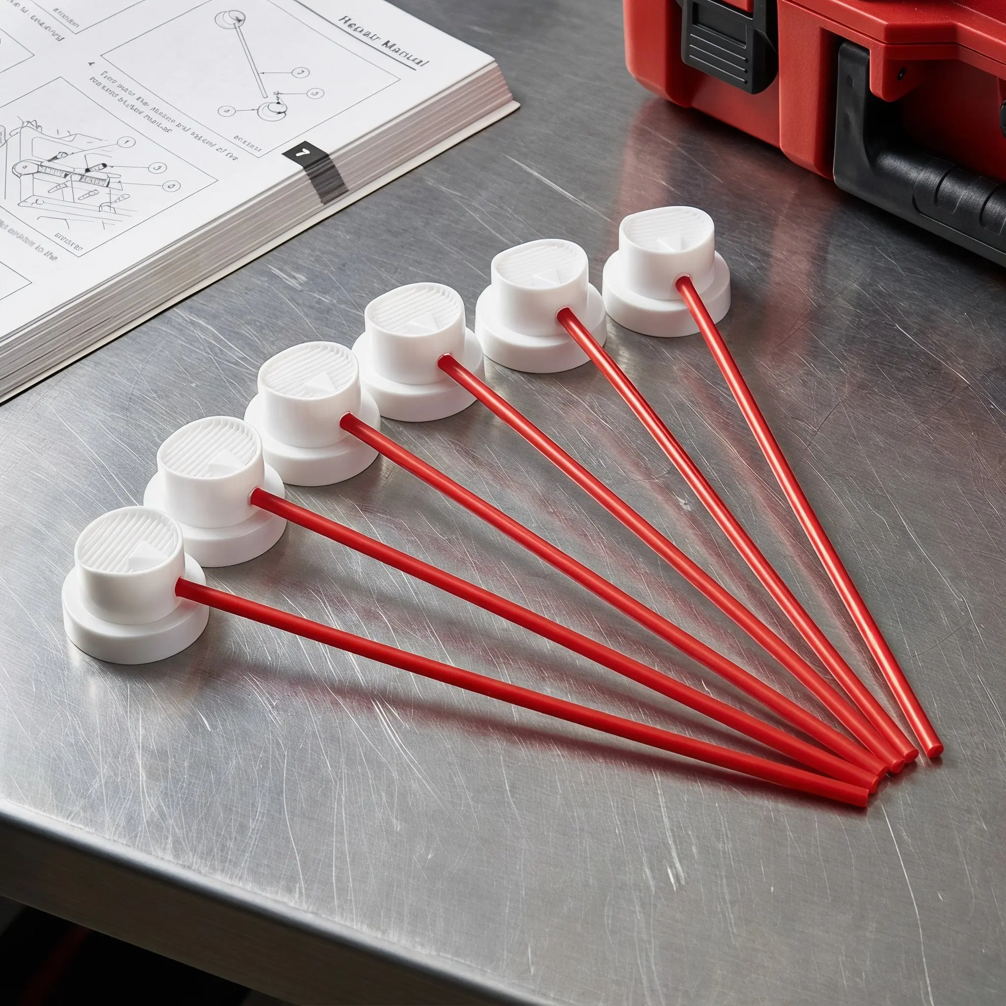 6Sets Spray Can Nozzle Replacement Extension Tubes Flexible Tips for Oil Cleaner Precise Spraying Maintenance Fluid Application