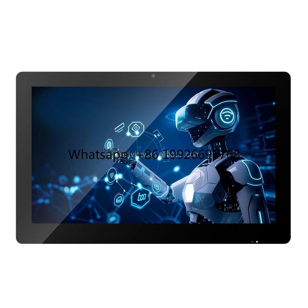 15 Inch Industrial Capacitive Touch Screen Monitor 4:3 IP65 Front Waterproof True Flat LCD Display for POS ATM Kiosk