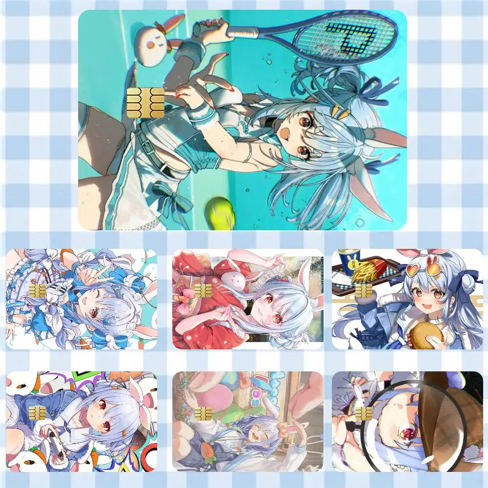 

Usada Pekora Hololive VTuber Anime Girl Sticker Film Tape Skin for Credit Card Debit Card Waterproof Stickers