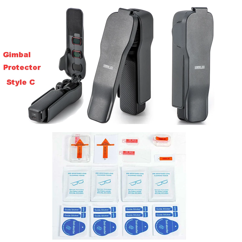 4pcs 2Sets 9H Glass Films Dust-free Warehouse Tempered Film for DJI Pocket 3 Screen Protector For Osmo Pocket 3 Camera Accessory