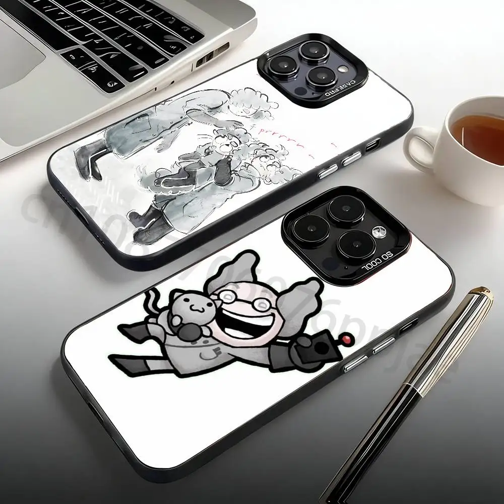 M-Mewgenics Dr Beanies Steven Phone Case For iPhone 17,16,15,14,13,12,11,Pro,Max,Plus,Mini, Matte Shockproof Case