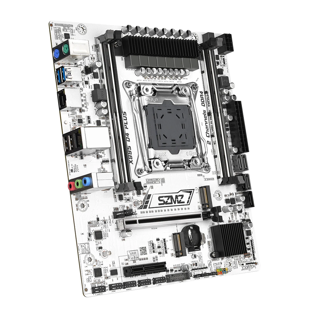 X99 D4 PLUS Motherboard Set with 1*E5 2680 V4 and 2*8GB=16GB DDR4 ECC REG 2400mhz RAM Support Intel LGA 2011-3 V3V4 CPU X99 Kit