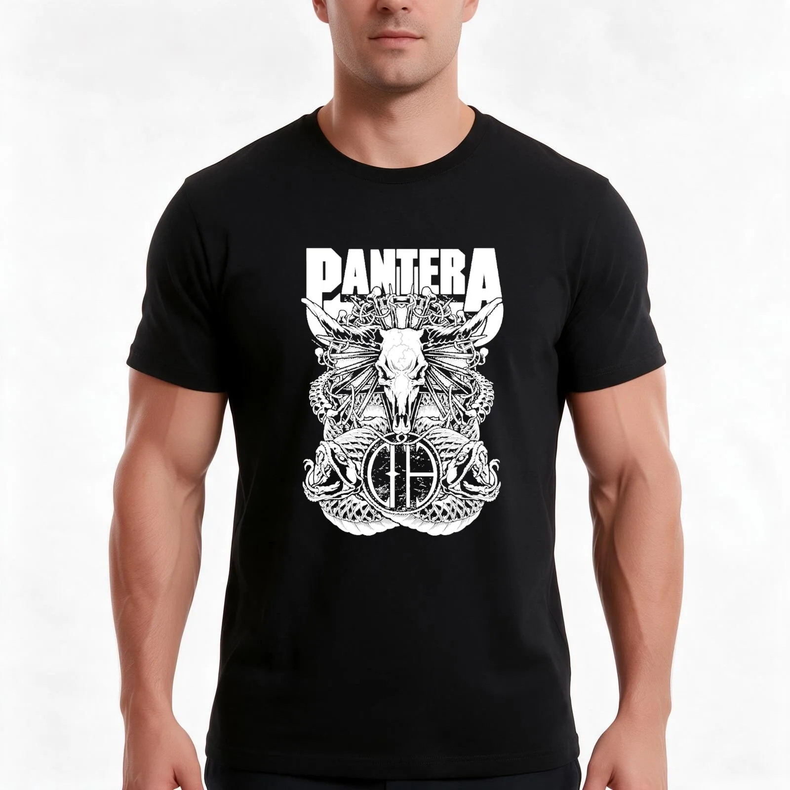 Black And White Musician T-Shirt, Summer Casual Cotton Tee, Oversized Streetwear Tops, Vintage Graphic Print, Unisex Men Women