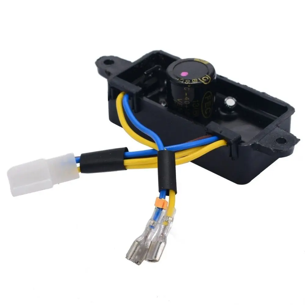 Practical Electric Start Automatic Generator Parts Voltage Regulator Rectifier Single Phase AVR 2KW-3KW