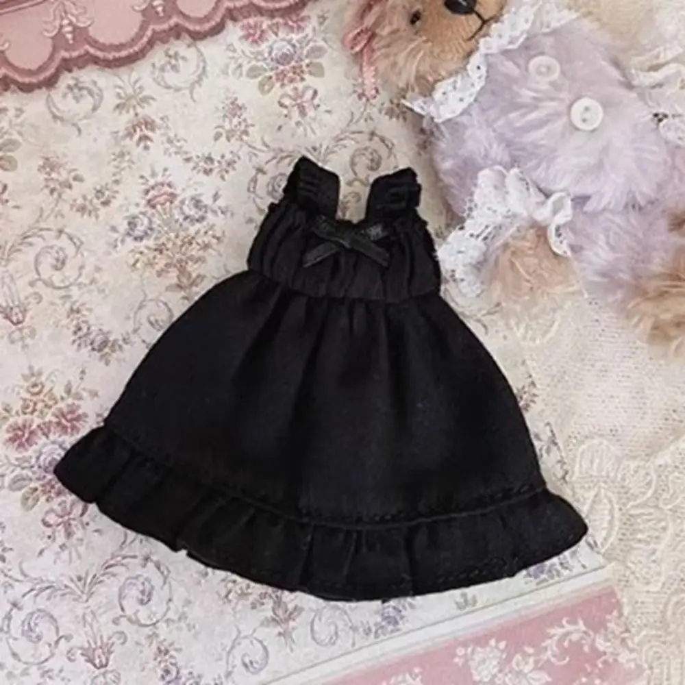 

Handmade Double-layer Skirt Clothes Solid Color Fashion Dolls Nightgown Dress DIY Accessories Clothes Dresses