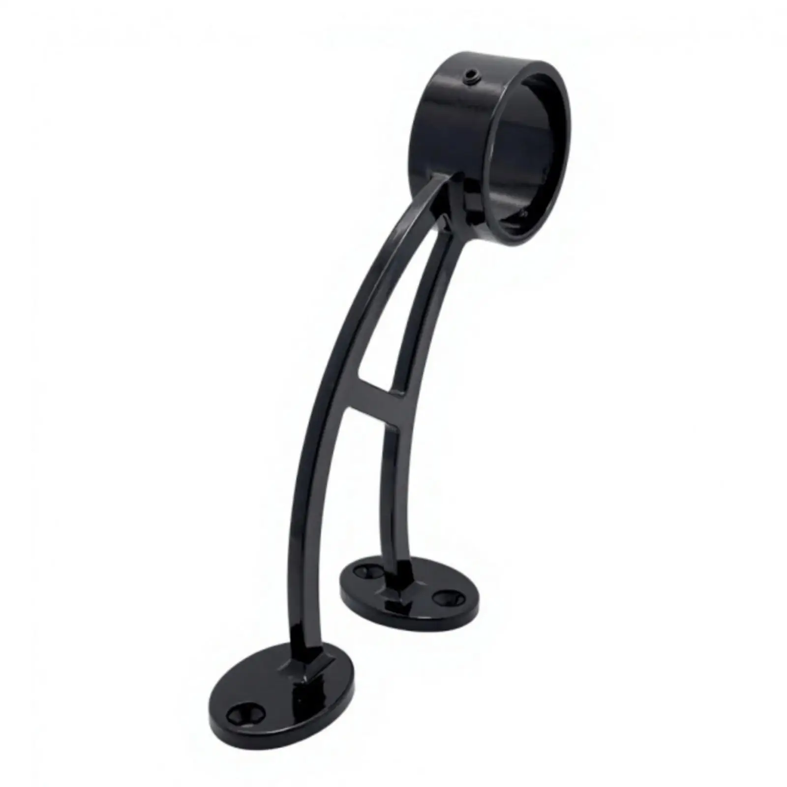 Heavy Duty Stair Railing Bracket for 50mm Handrail Tube Stainless Steel Wall Mounted Bracket for Steps Walkway