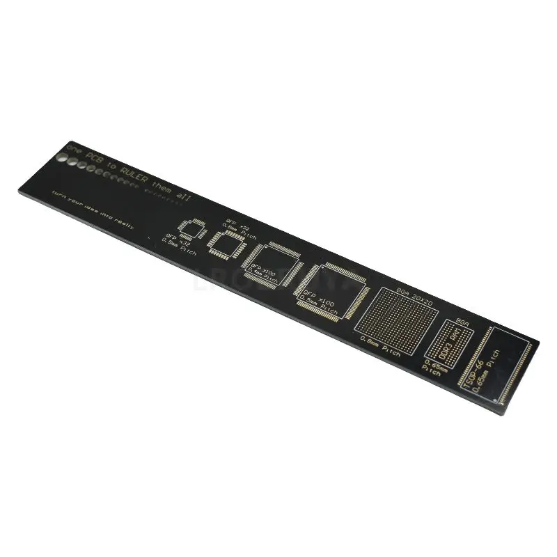 Regla de ingeniería PCB, 15cm, LTFTR033, 5 unids/lote por paquete